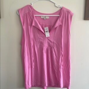 LOFT Soft Pink Blouse